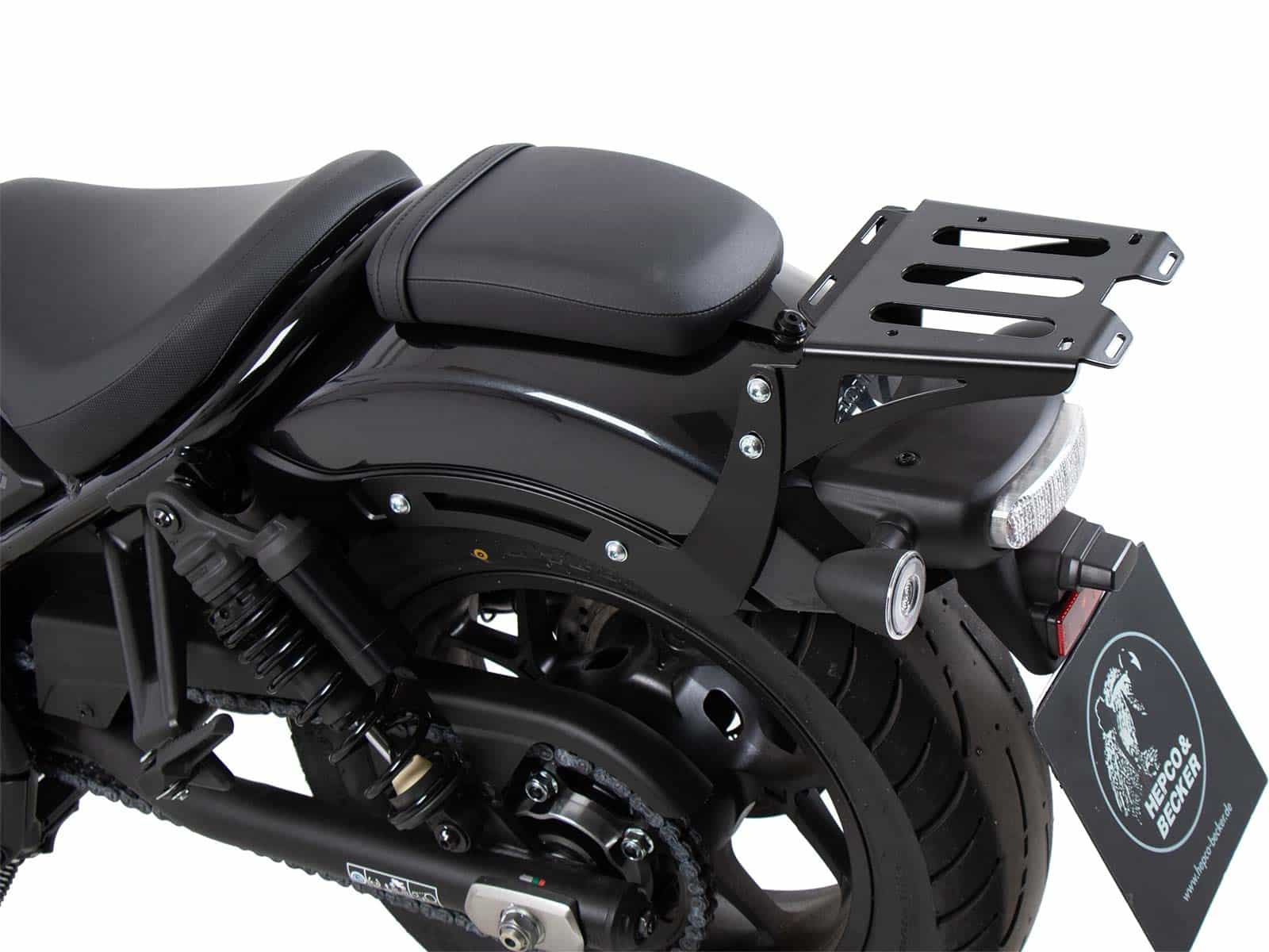 Minirack Softgepäck-Heckträger schwarz für Honda CMX 1100 Rebel /DCT (21-24) Hepco & Becker