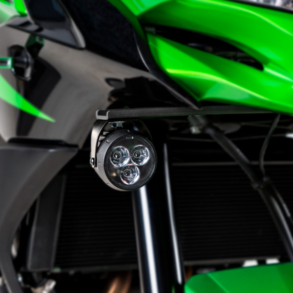 Zusatzscheinwerfer-Halterkit für Kawasaki Versys 650 (14-21) - Barracuda