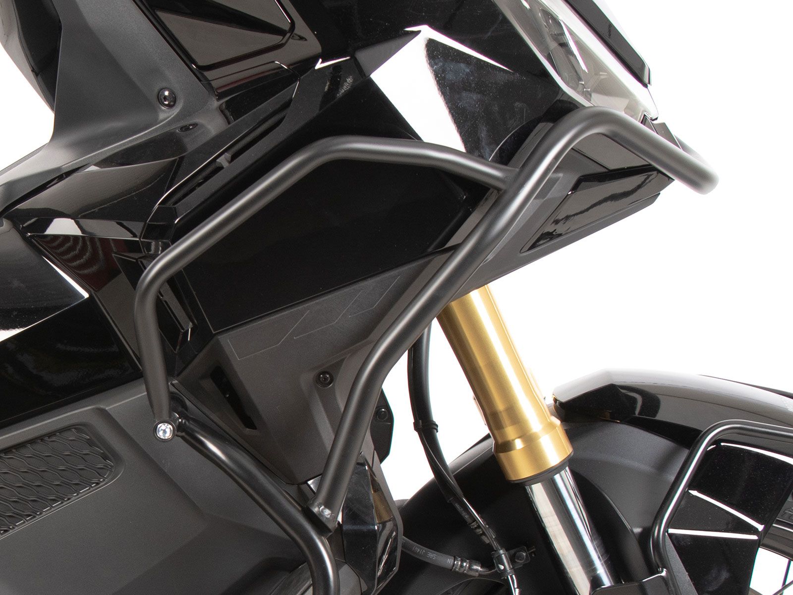 Frontschutzbügel schwarz in Kombination mit Motorschutzbügel für X-ADV 750 (25-) Hepco & Becker