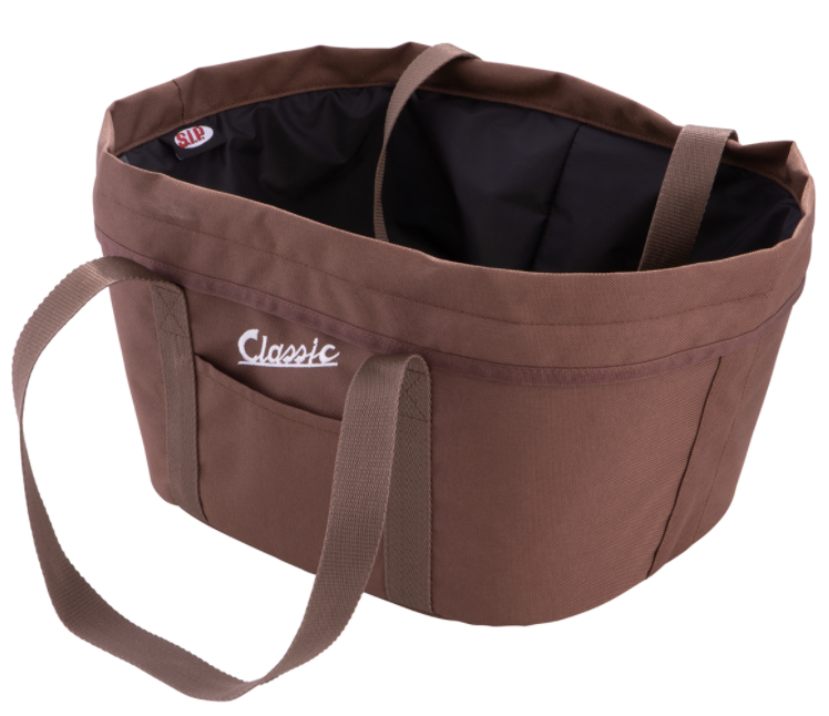 Gepäckkorb Classic für Vespa, braun