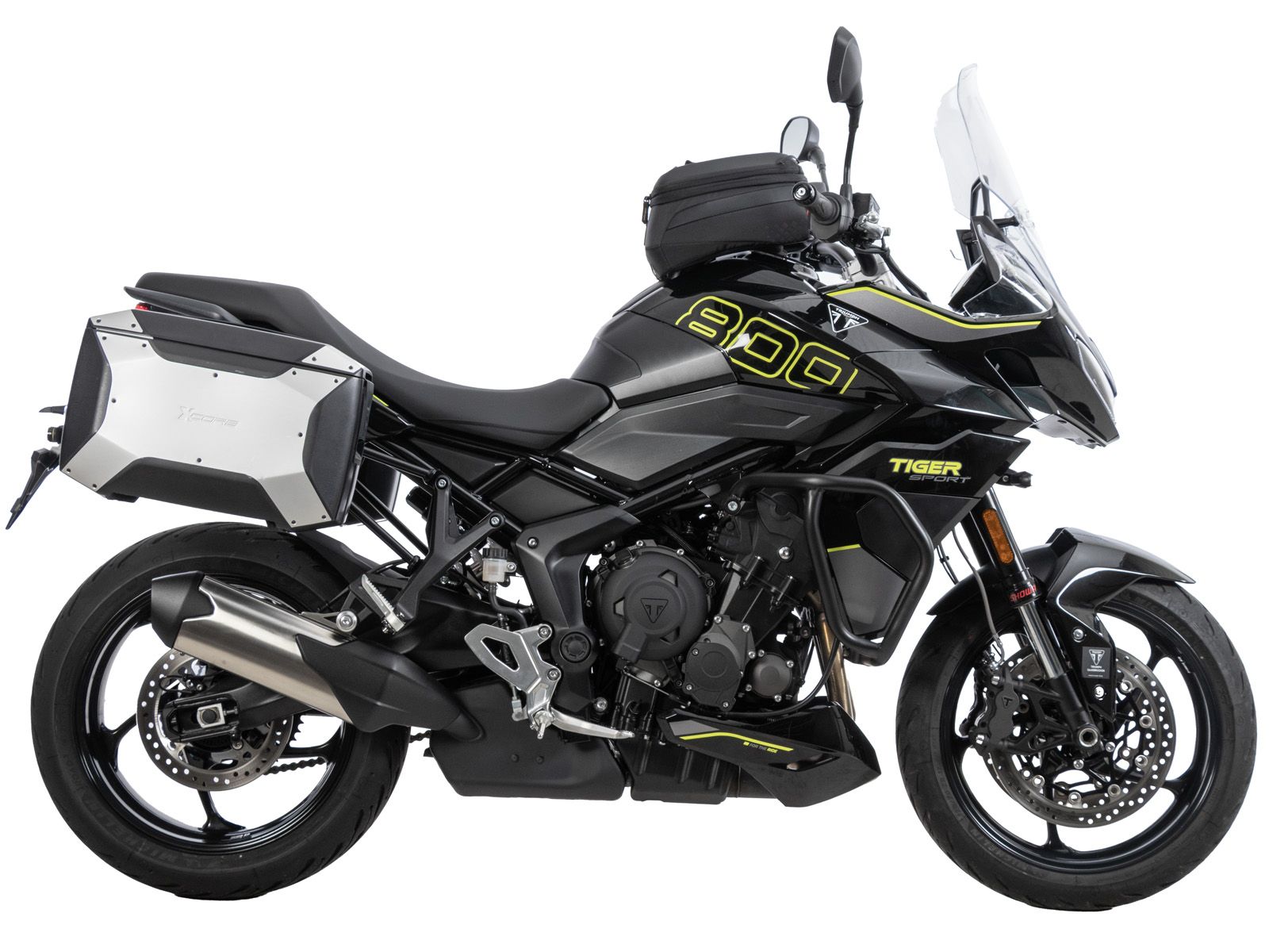 C-Bow Seitenträger schwarz für Triumph Tiger Sport 800 (25-) Hepco & Becker