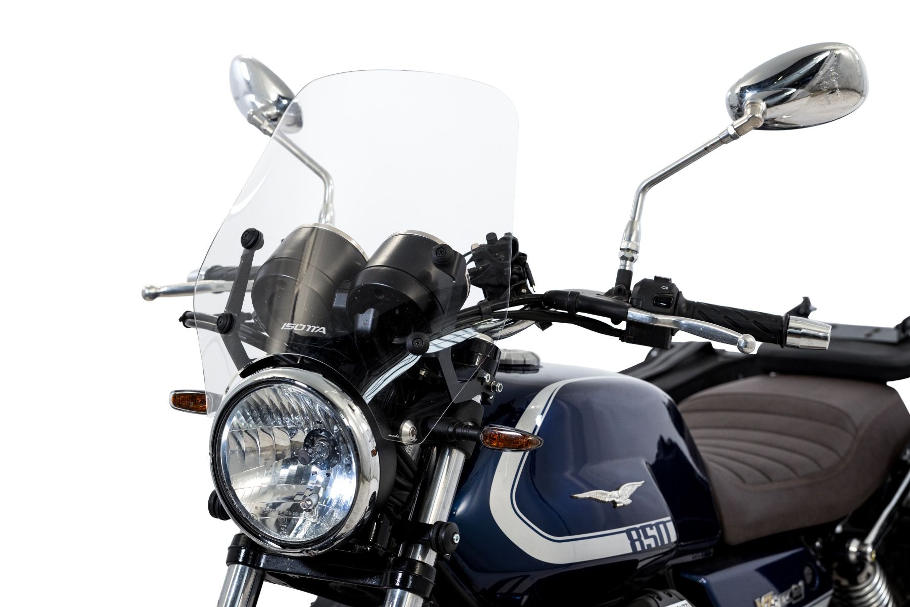 Mittelhohe Windschutzscheibe für Moto Guzzi V7 850 Special (21-24)