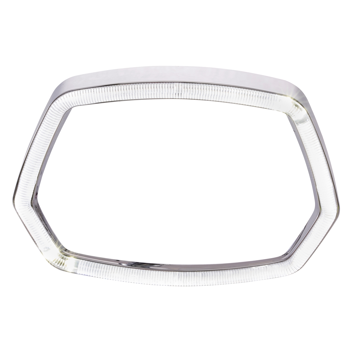 Lampenring chrom LED Leuchtring für Vespa Sprint 125/​150ccm 4T ('13-'18)