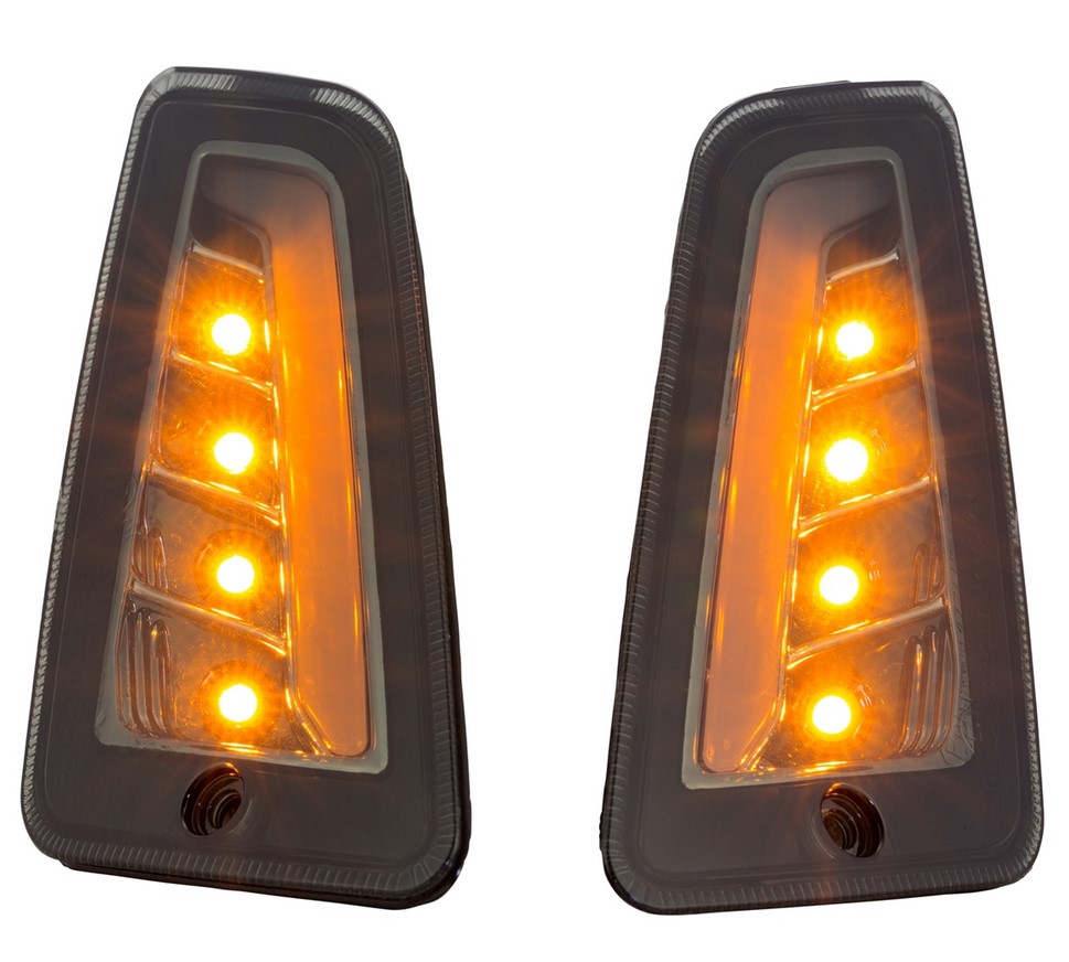 Blinker Kit vorne links/rechts für Vespa GTS/​GTS Super/​GTV/​GT 60/​GT/​GT L ('03-'13), getönt