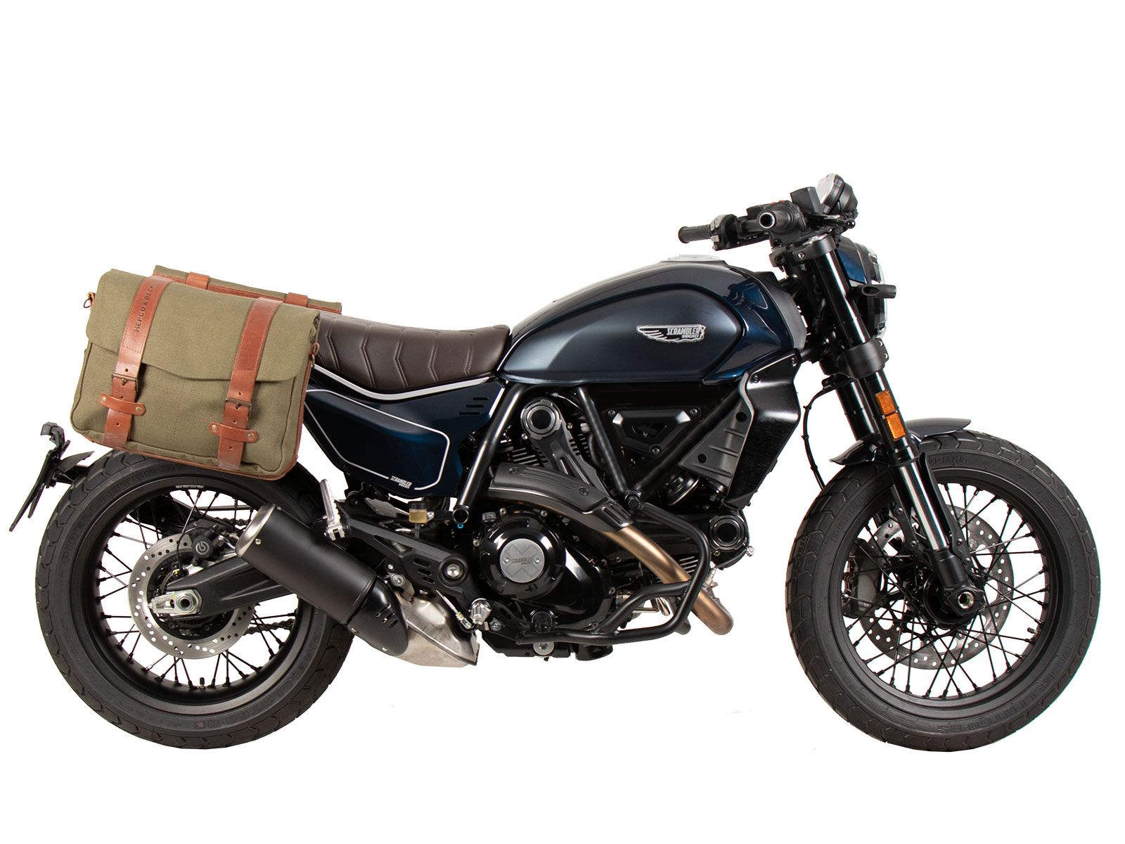 C-Bow Seitenträger schwarz für Ducati Scrambler 800 Nightshift /Full Throttle (23-) Hepco & Becker