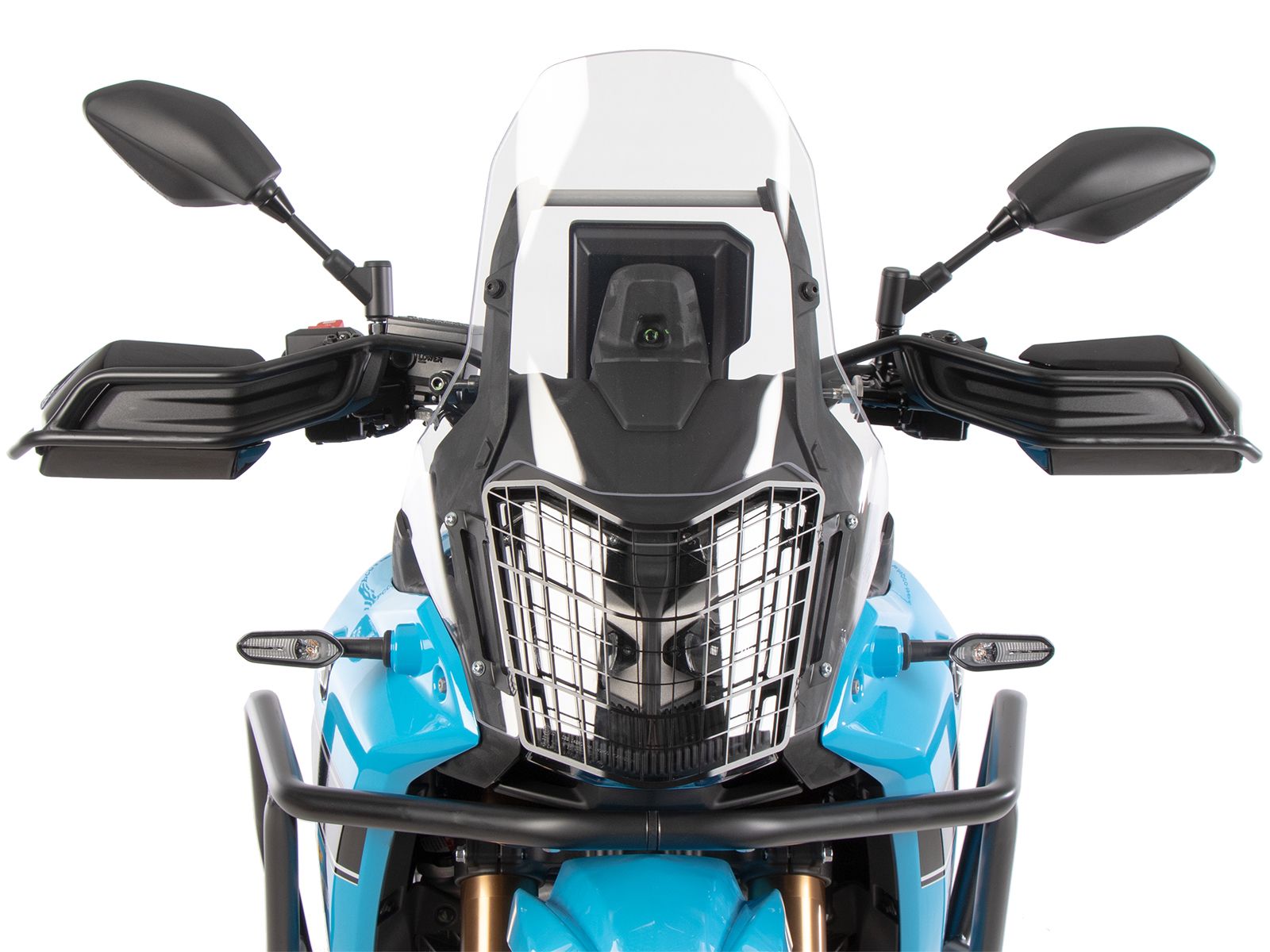 Griffschutz (links + rechts) schwarz für Yamaha Ténéré 700 Rally (25-) Hepco & Becker