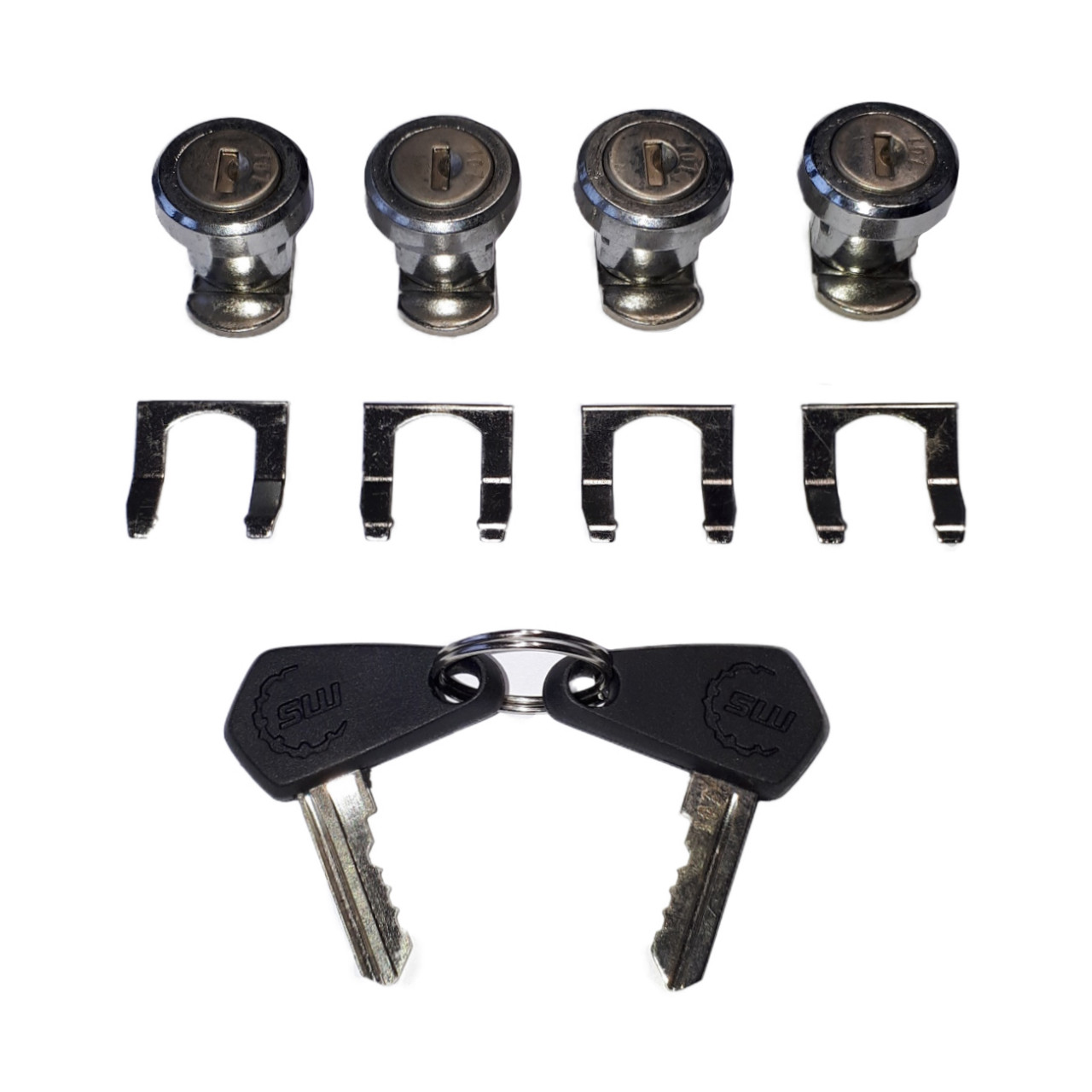 Schlosssatz für Moto Guzzi Alu Kofferset für Stelivio 981074