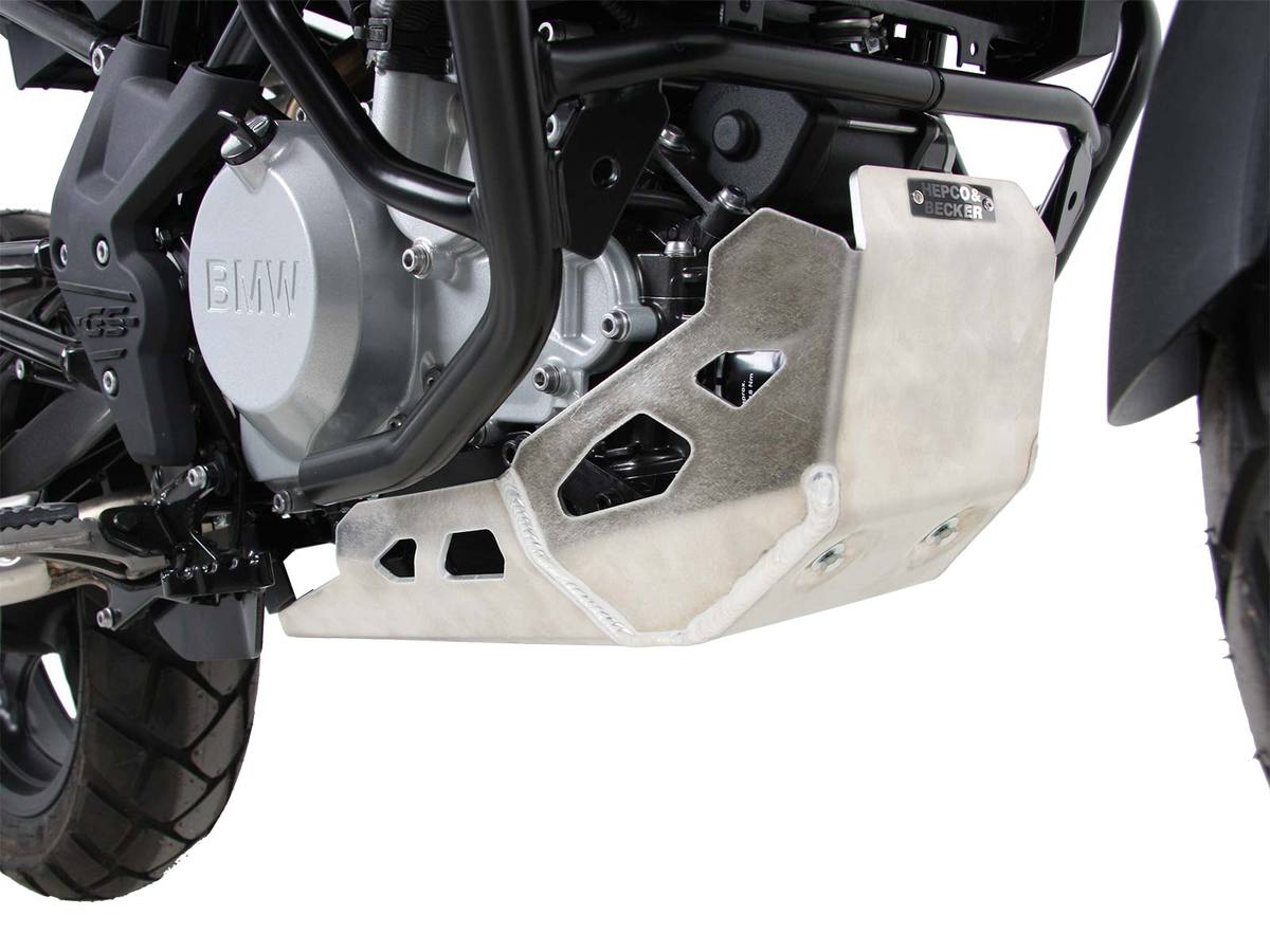 Motorschutzplatte silber für BMW G 310 GS (17-) Hepco & Becker