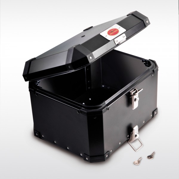 Moto Guzzi Top Case Alu Motech Trax EVO für Stelivio schwarz