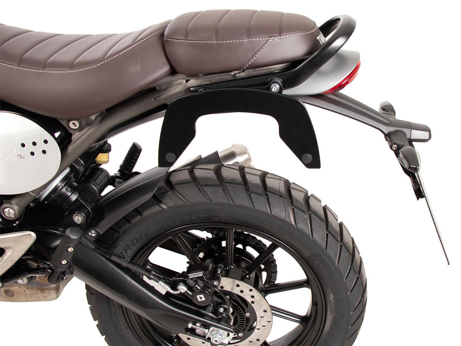 C-Bow Seitenträger schwarz für Triumph Scrambler 400 X (24-) Hepco & Becker