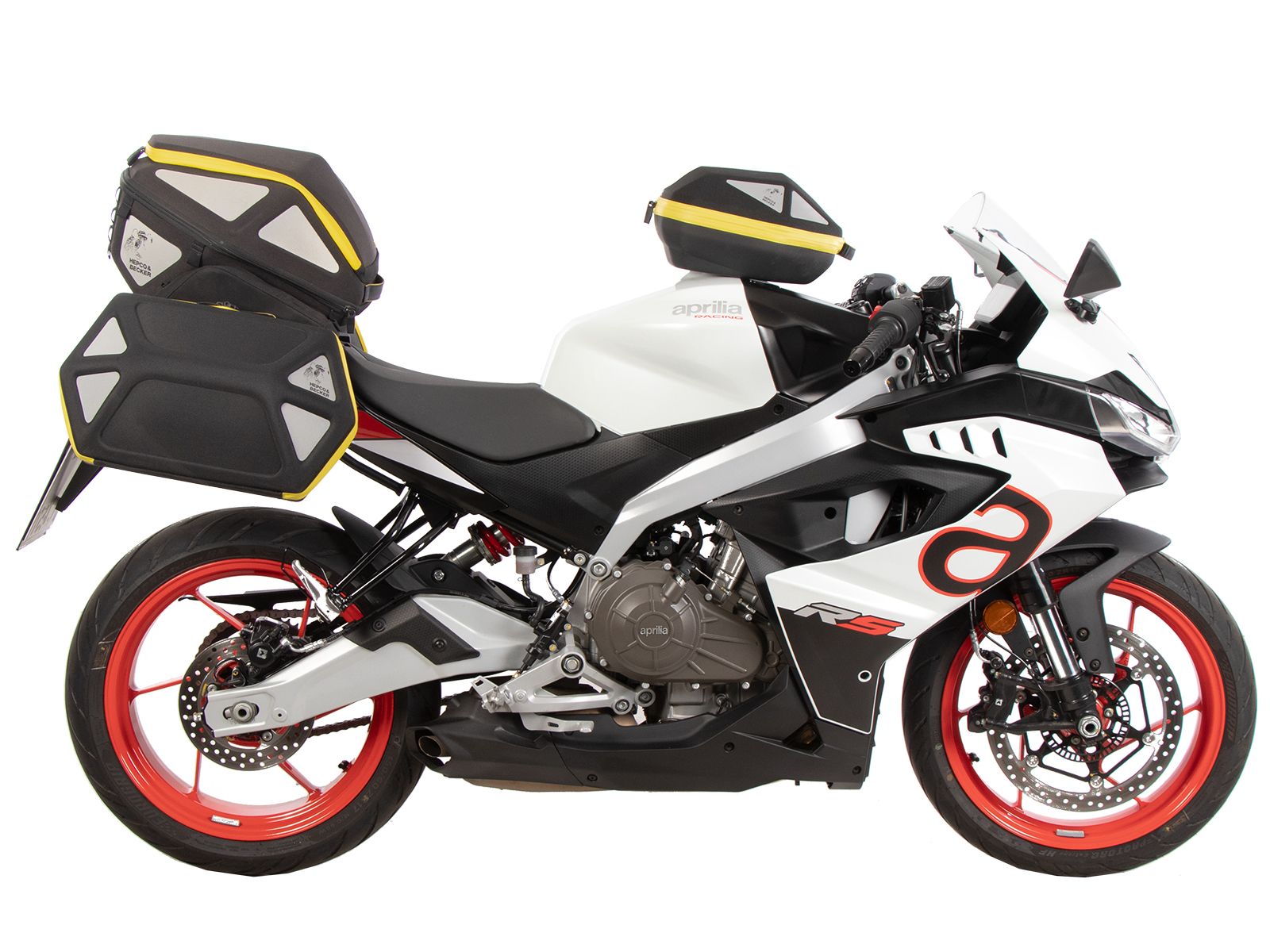 C-Bow Seitenträger schwarz für Aprilia RS 457 (24-) Hepco & Becker