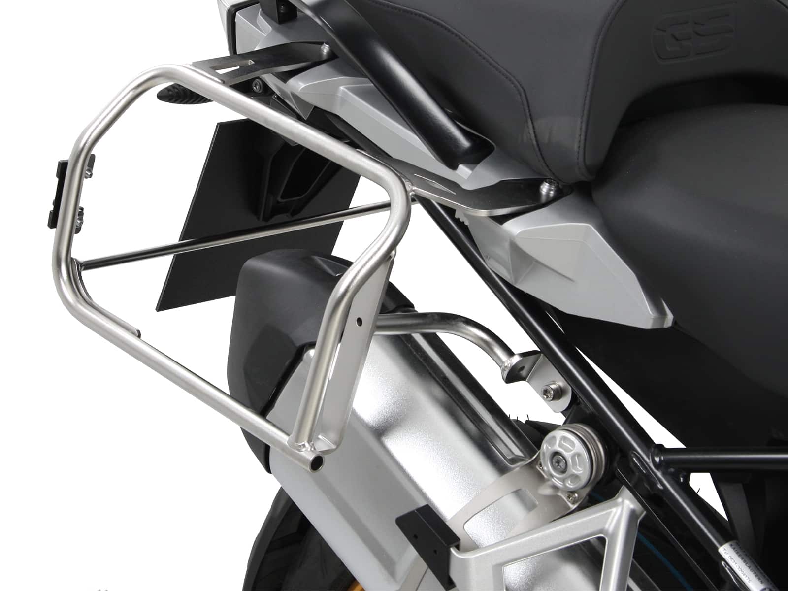 Seitenkofferträger Edelstahl Cutout für Xplorer Cutout Koffer 40/37 für BMW R 1250 GS (18-23)
