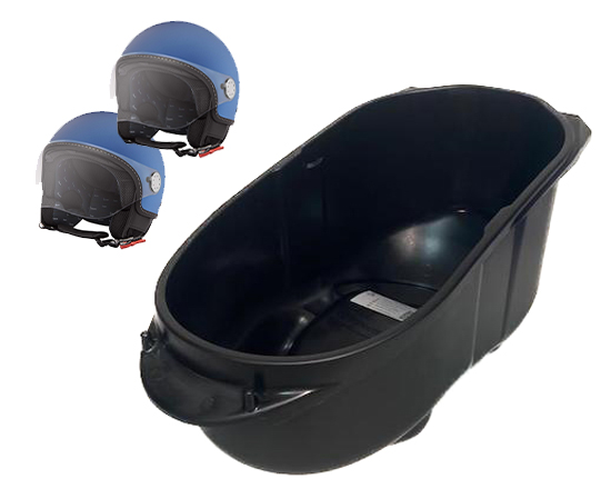 Helmfach für bis zu zwei Helme für Vespa GTS/​GTS Super/​GTV 125-300ccm ('19-)  Big Box