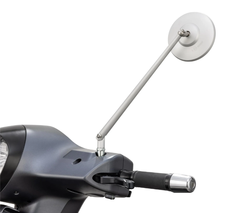 Standard Spiegel links oder rechts für Vespa ​PX 125-200ccm, aluminium matt