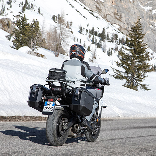 Trekker Alaska 36L Koffer-Satz MONOKEY schwarz Givi