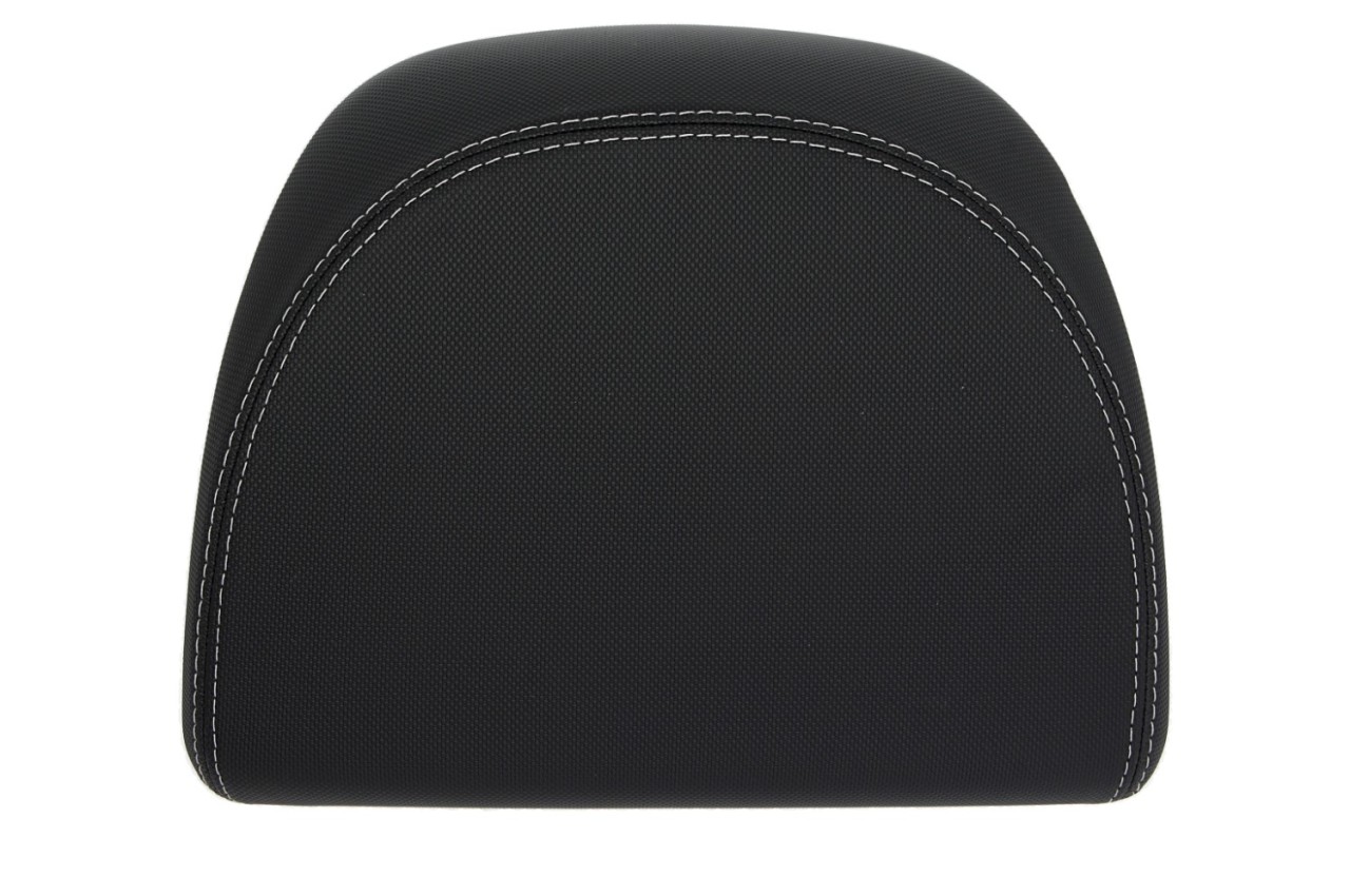 Rückenpolster anthrazit Naht schwarz für Topsase Aprilia SR GT 125 / 200