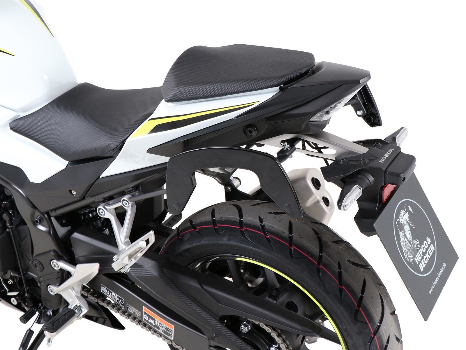 C-Bow Seitenträger anthrazit für Honda CBR 500 R (19-23) Hepco & Becker