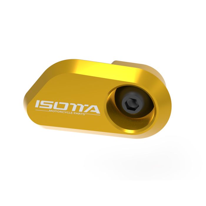 ABS-Sensorschutz gold für Moto Guzzi V100 Mandello S / Stelvio 1000