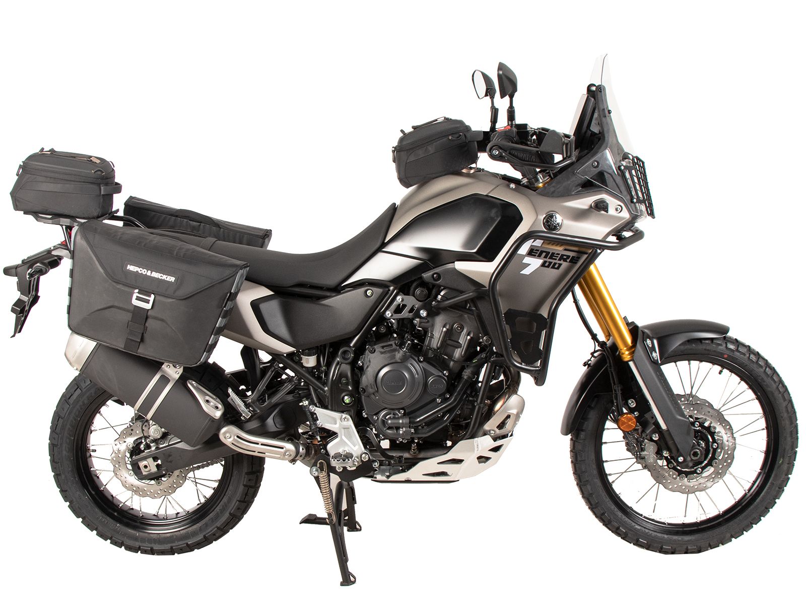 C-Bow Seitenträger schwarz für Yamaha Ténéré 700 (25-) Hepco & Becker