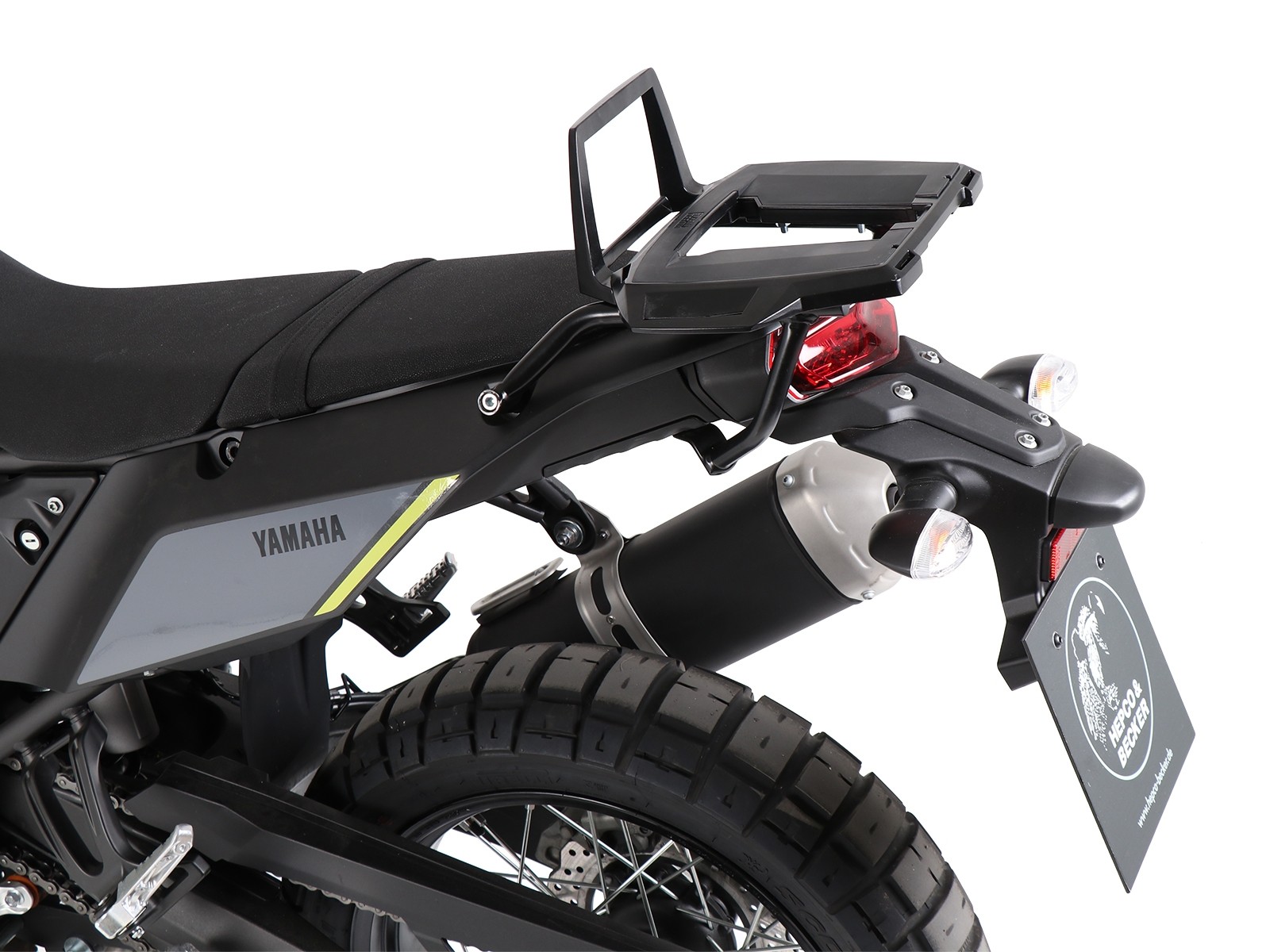 Alurack Topcase-Träger schwarz für Yamaha Ténéré 700 (2019-2024)