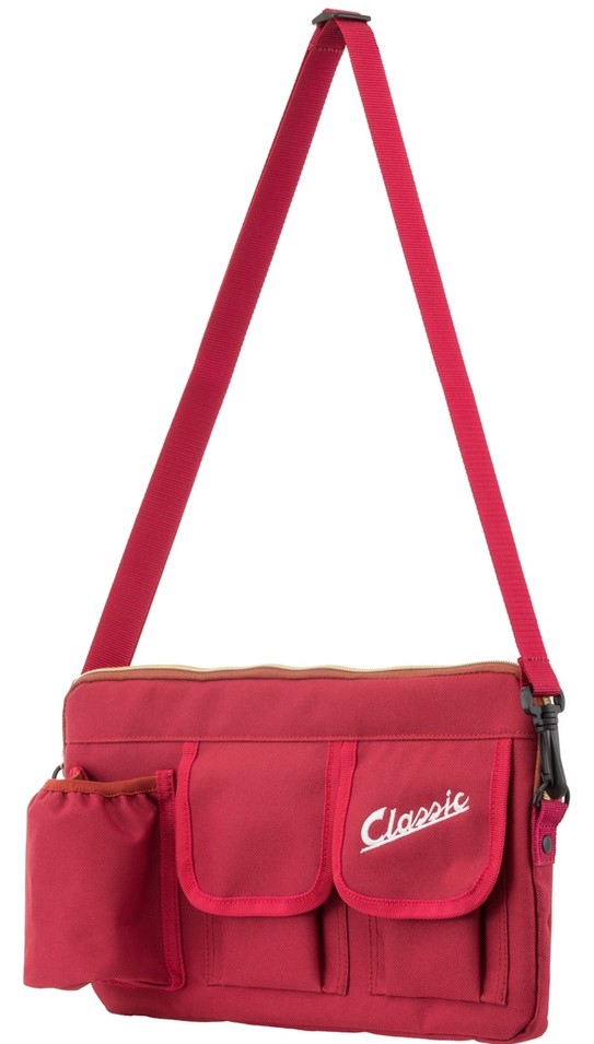 Tasche "Classic" für Gepäckfach/Handschuhfach Vespa - rot, Nylon