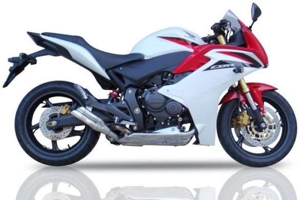 IXIL HYPERLOW Edelstahl-Endtopf für Honda CB 600 F Hornet (Bj.07-14) / CBR 600 F (Bj.11-13)