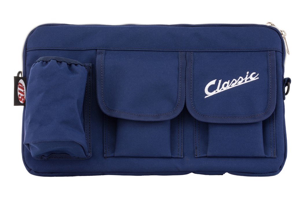 Tasche "Classic" für Gepäckfach/Handschuhfach Vespa - blau, Nylon