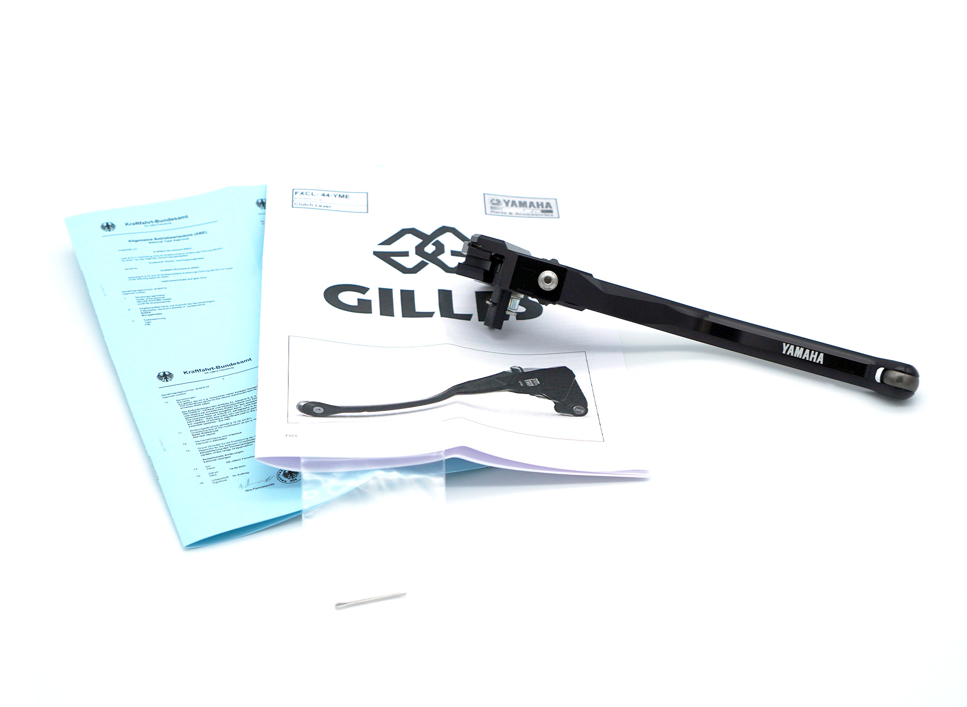 Kupplungshebel schwarz für MT-09 / MT-10 / Tracer 9 / XSR 900 / R7 (Bj.21-) Original Yamaha