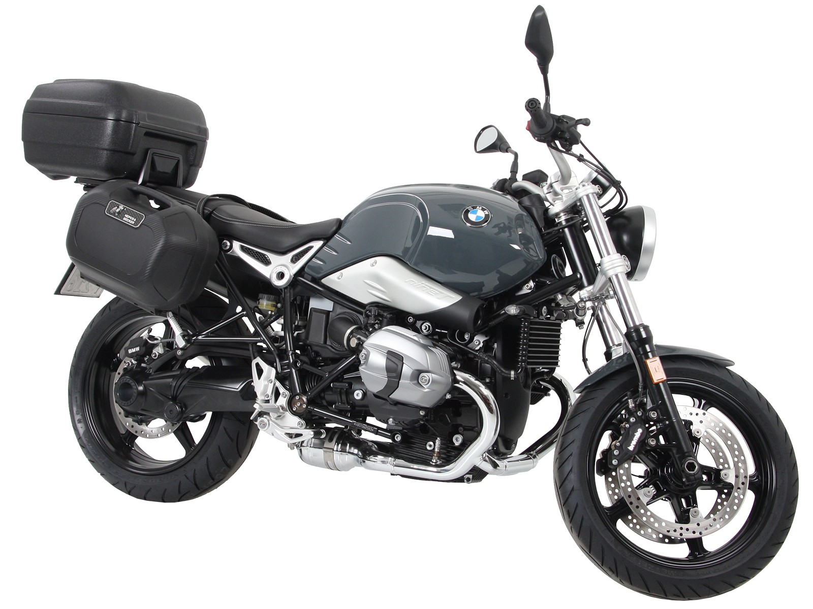 Easyrack Topcase-Träger schwarz für BMW R nineT Pure (17-23) Hepco & Becker