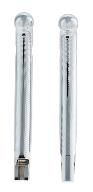 Sporthebel Set Bremse "Shorty 3D" links/rechts für Vespa LX/​LXV/​S/​Primavera/​Sprint, chrom