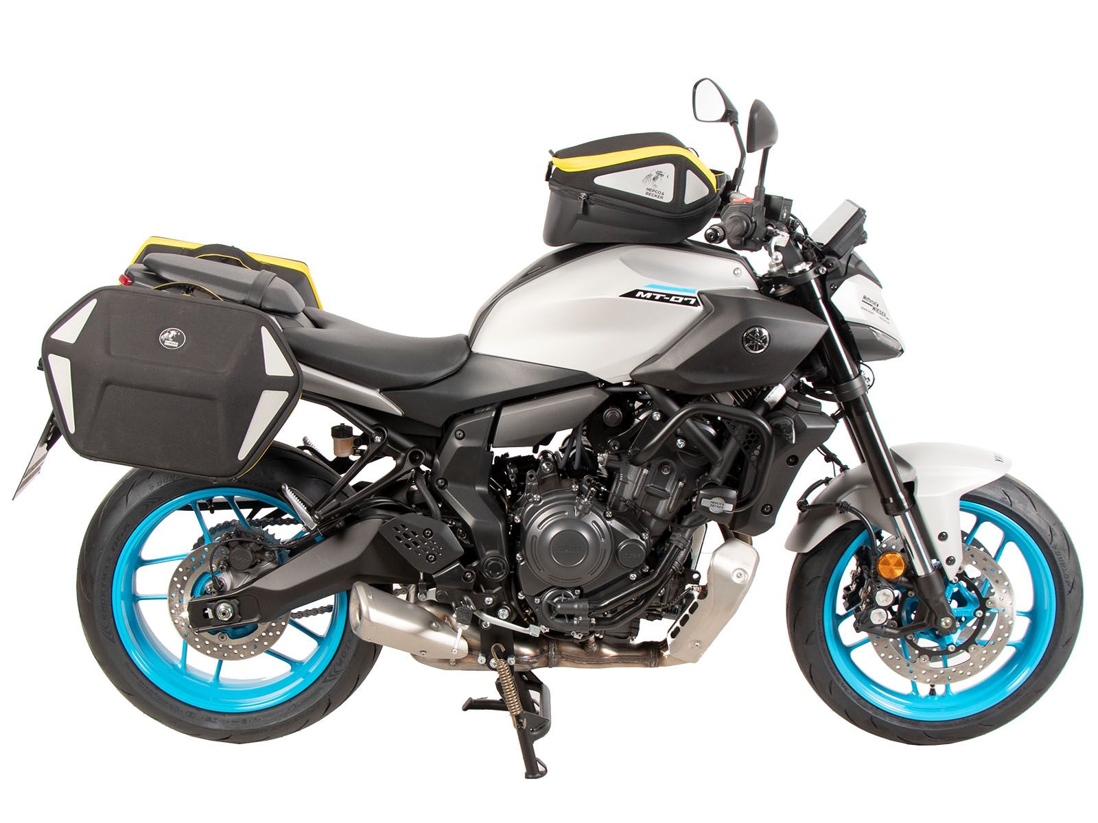 C-Bow Seitenträger schwarz für Yamaha MT-07 / Y-AMT (25- ) Hepco & Becker