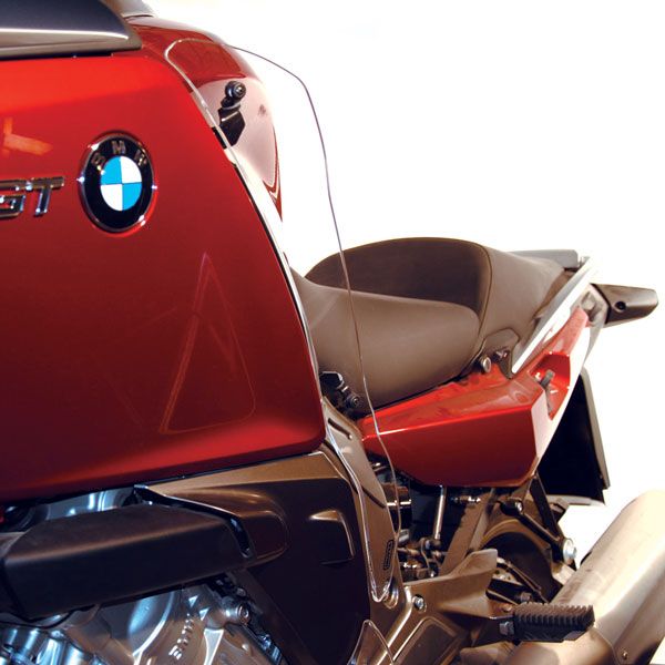 Obere seitliche Windschutz-Spoiler, einstellbar für BMW K 1600 GT /GTL (10-16), Paar, transparent