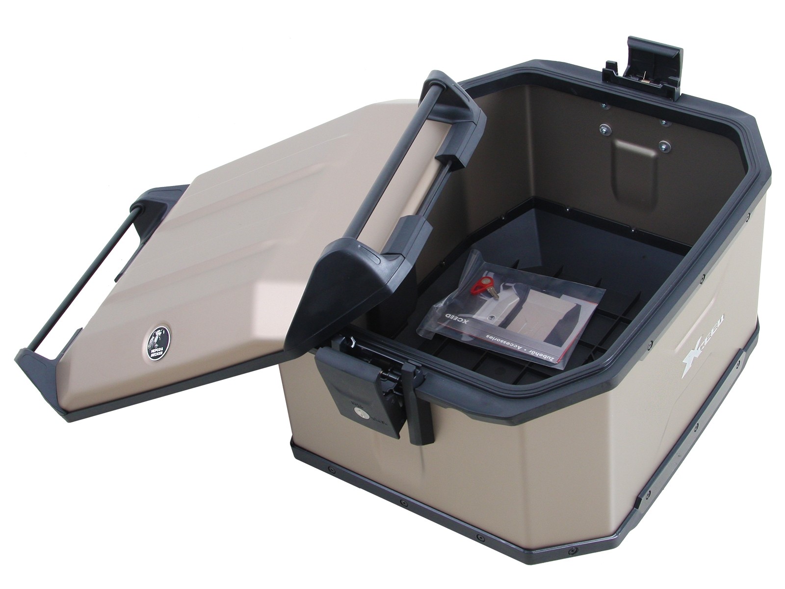 Xceed Topcase 45 Ltr. titan Original Hepco & Becker