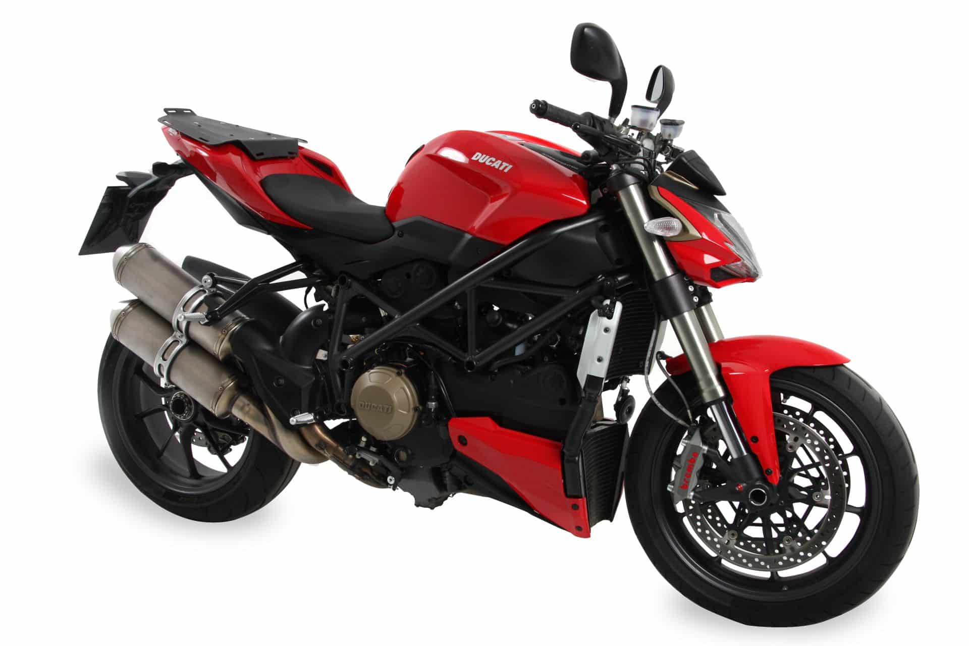 Sportrack schwarz für Ducati Streetfighter 848 /1098/S (09-15) Hepco & Becker