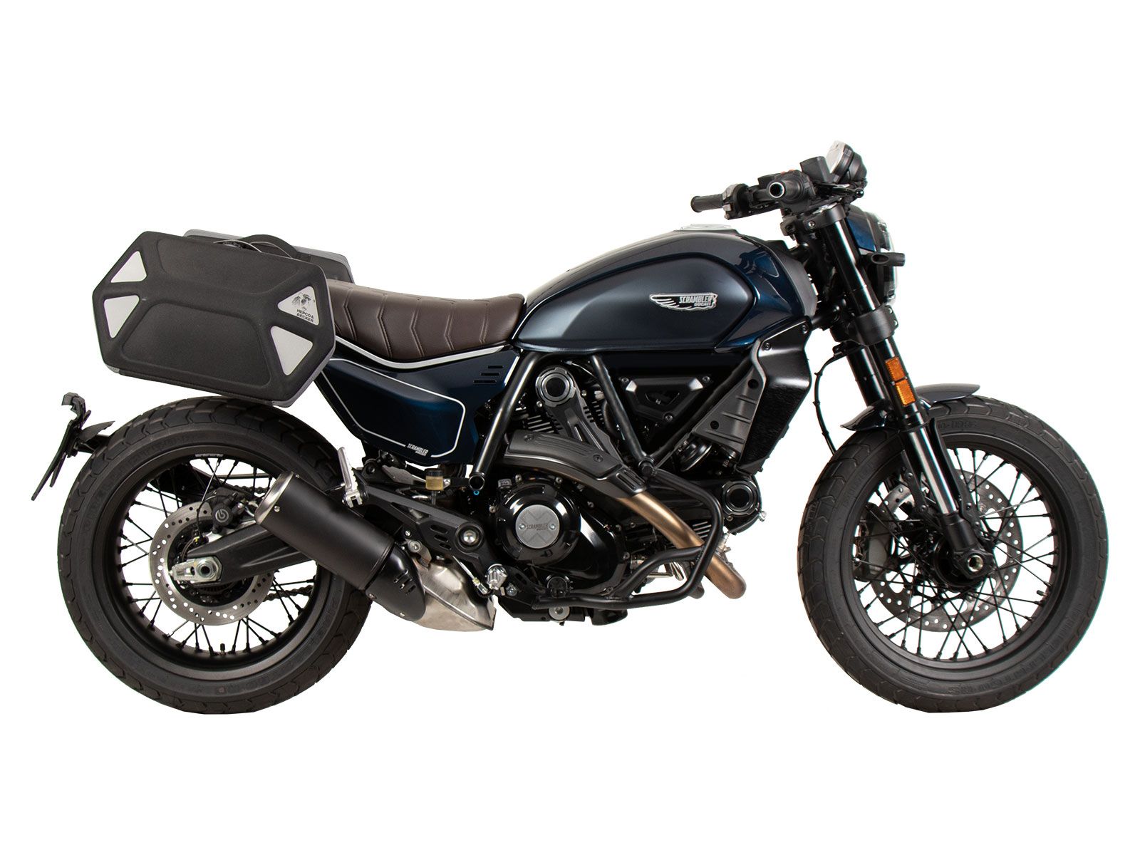 C-Bow Seitenträger schwarz für Ducati Scrambler 800 Nightshift /Full Throttle (23-) Hepco & Becker