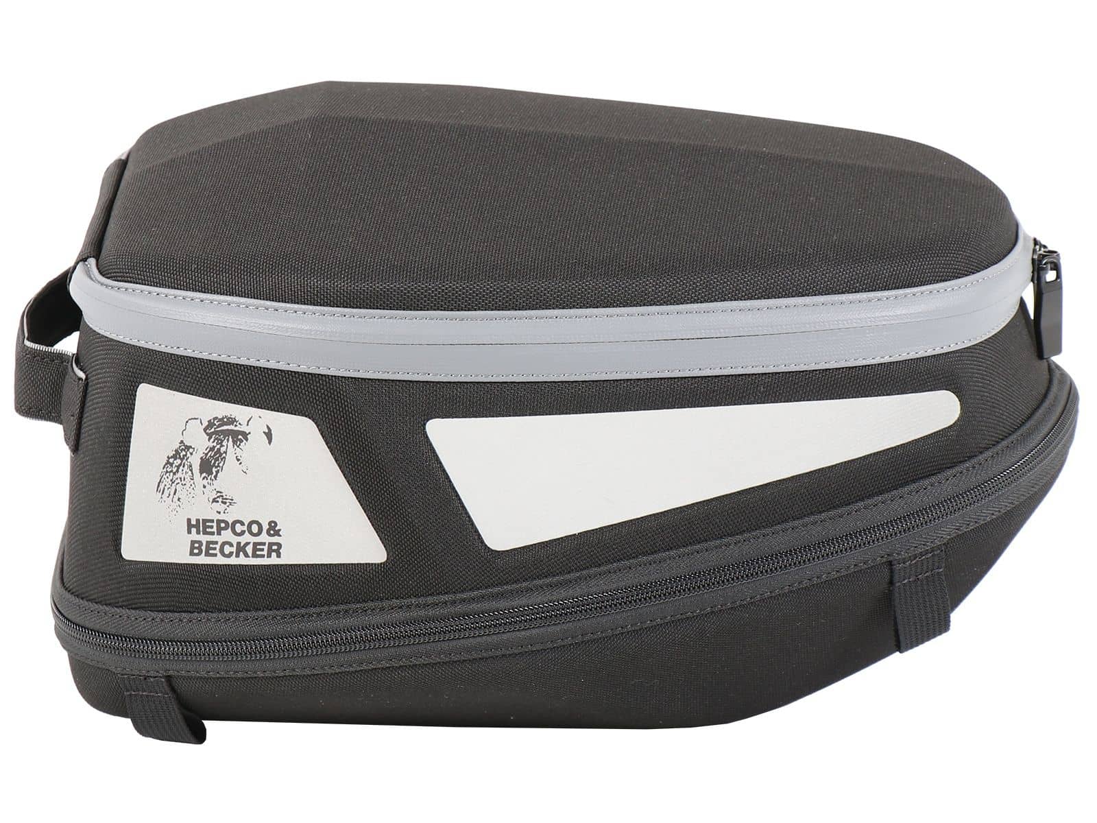 Royster Rearbag Sport Hecktasche schwarz/grau inkl. Basic Befestigung Hepco & Becker