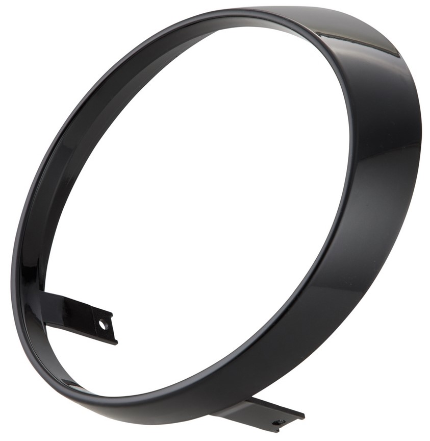 Lampenring für Vespa GTS/​GTS Super HPE 125/​300 ('19-), schwarz glänzend