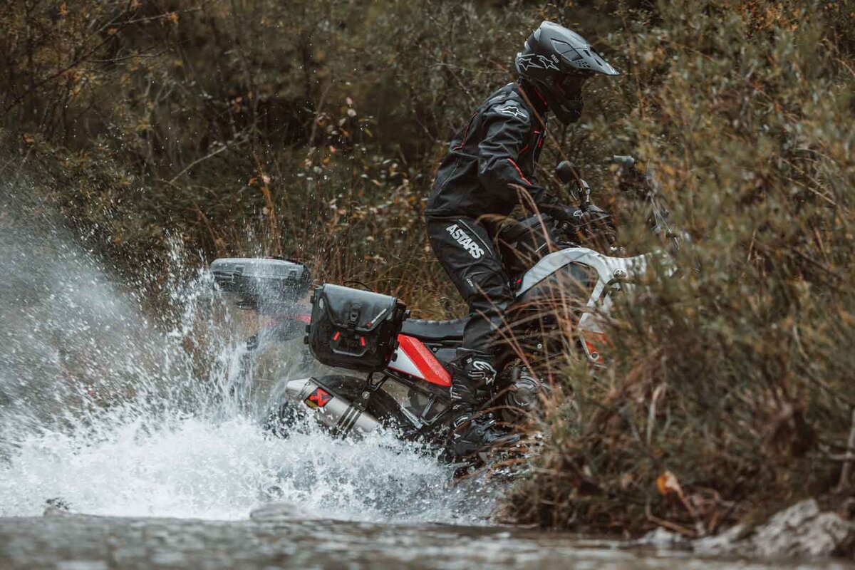 SW-Motech SysBag WP S mit Adapterplatte für SLC Seitenträger links