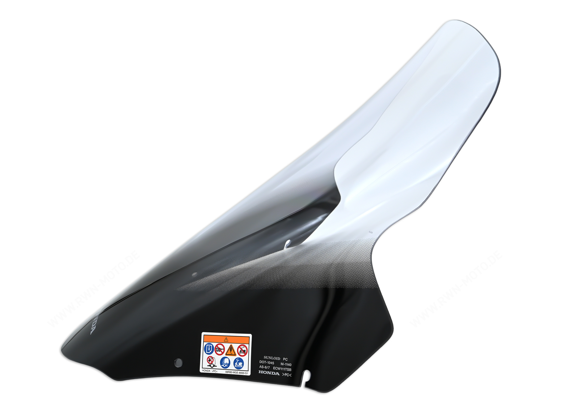 Hohe Windscheibe Honda PCX 125 2024- original Honda