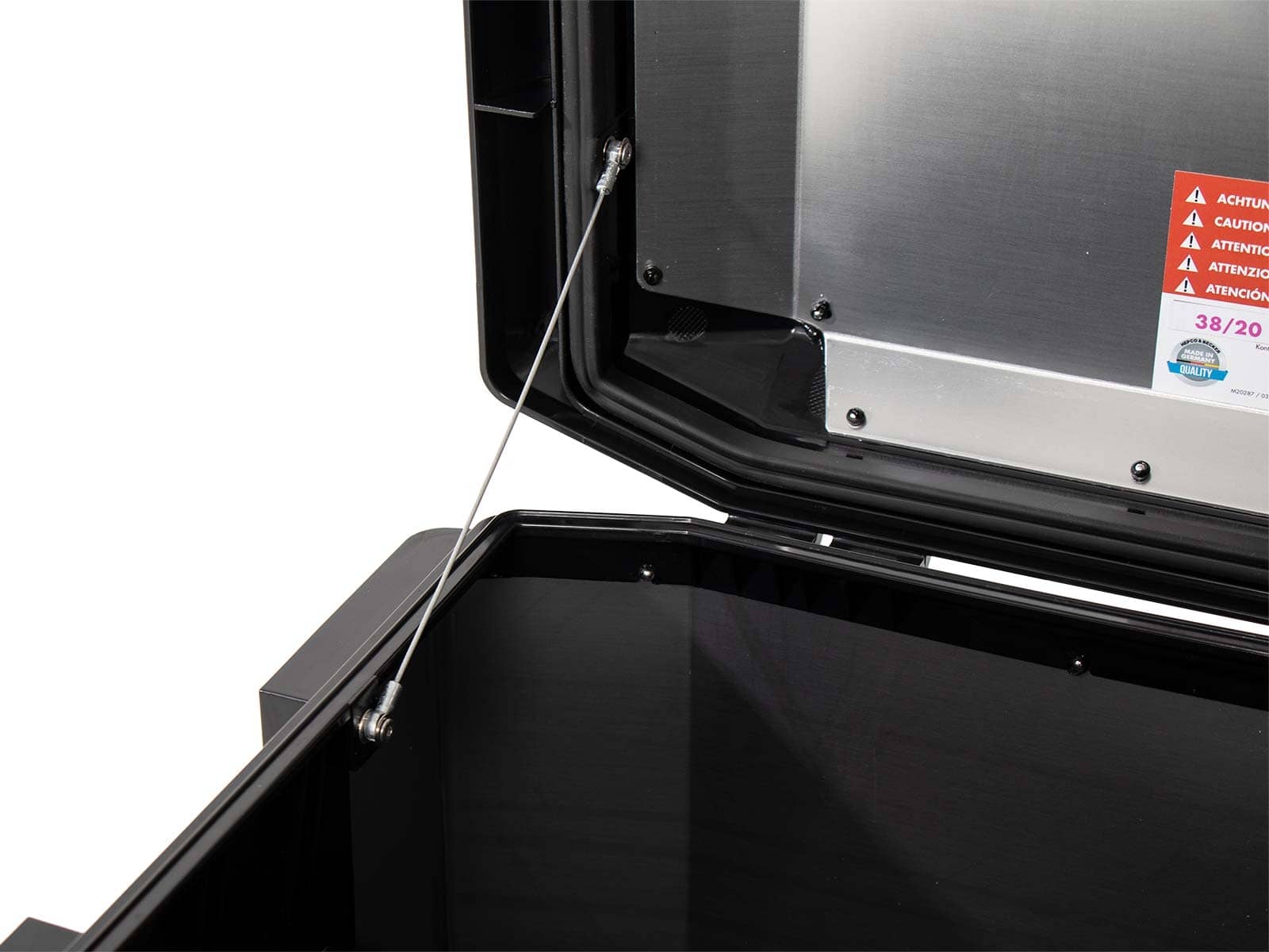 Alu-Topcase Xplorer 60 Liter Aluminium silber Hepco & Becker