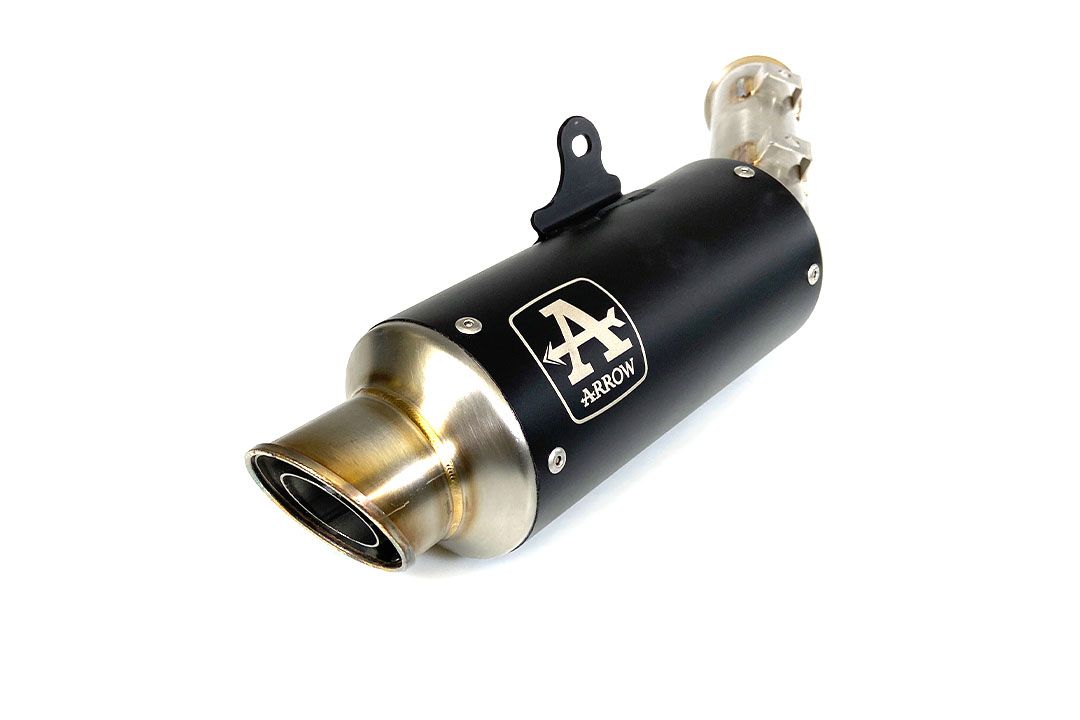 ARROW Auspuff DARK GP2 für KTM 790 Duke (18-20) / 890 Duke R (20-)