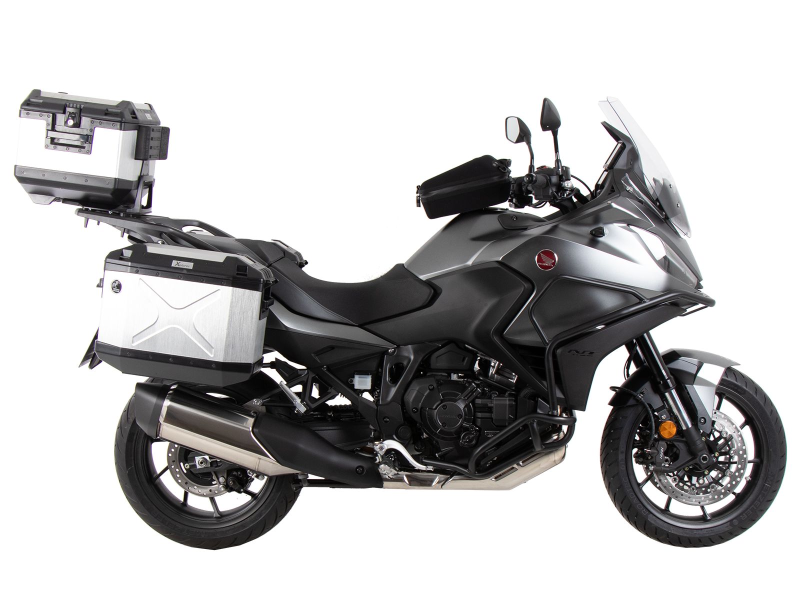 Easyrack Topcase-Träger für Originalgepäckbrücke für Honda NT 1100 (22-24) Hepco & Becker