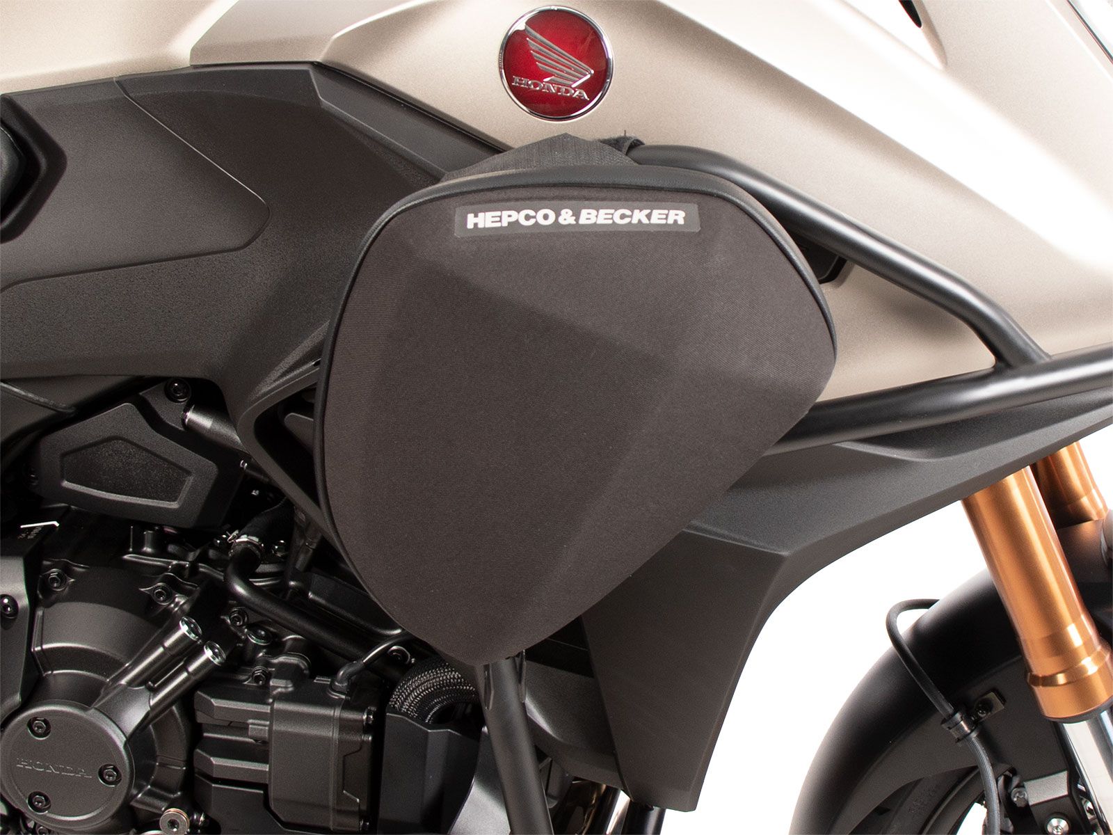 Tankschutzbügel schwarz für Honda NT 1100 / DCT / ES (25-) Hepco & Becker