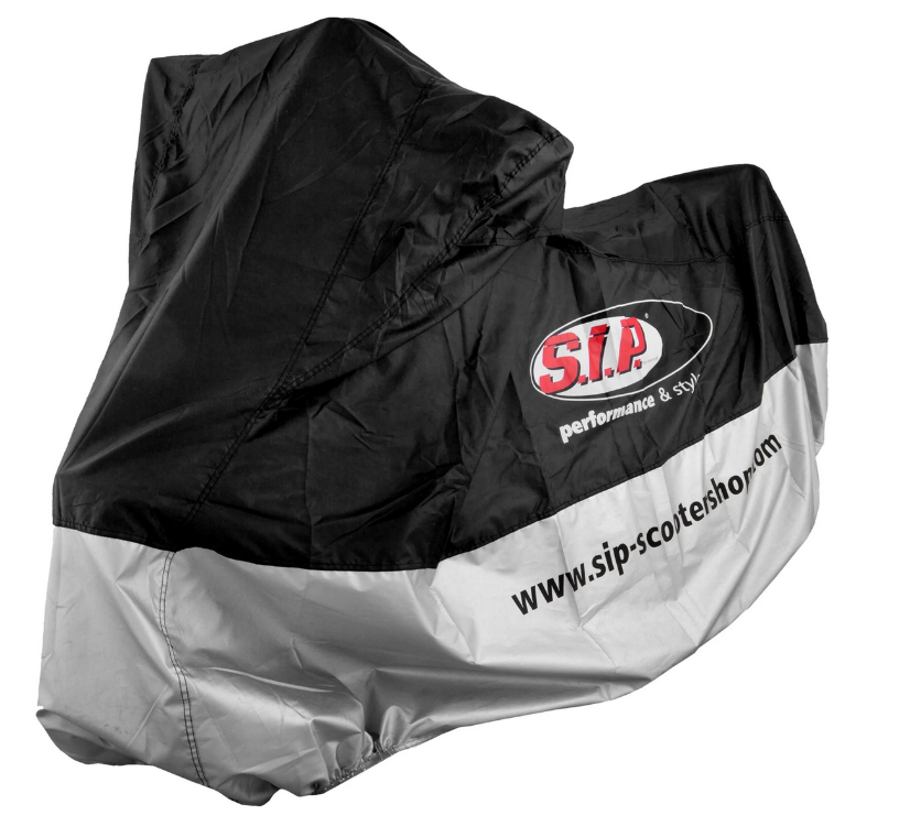 Faltgarage Outdoor "Scooter", Größe M-L, schwarz/silber