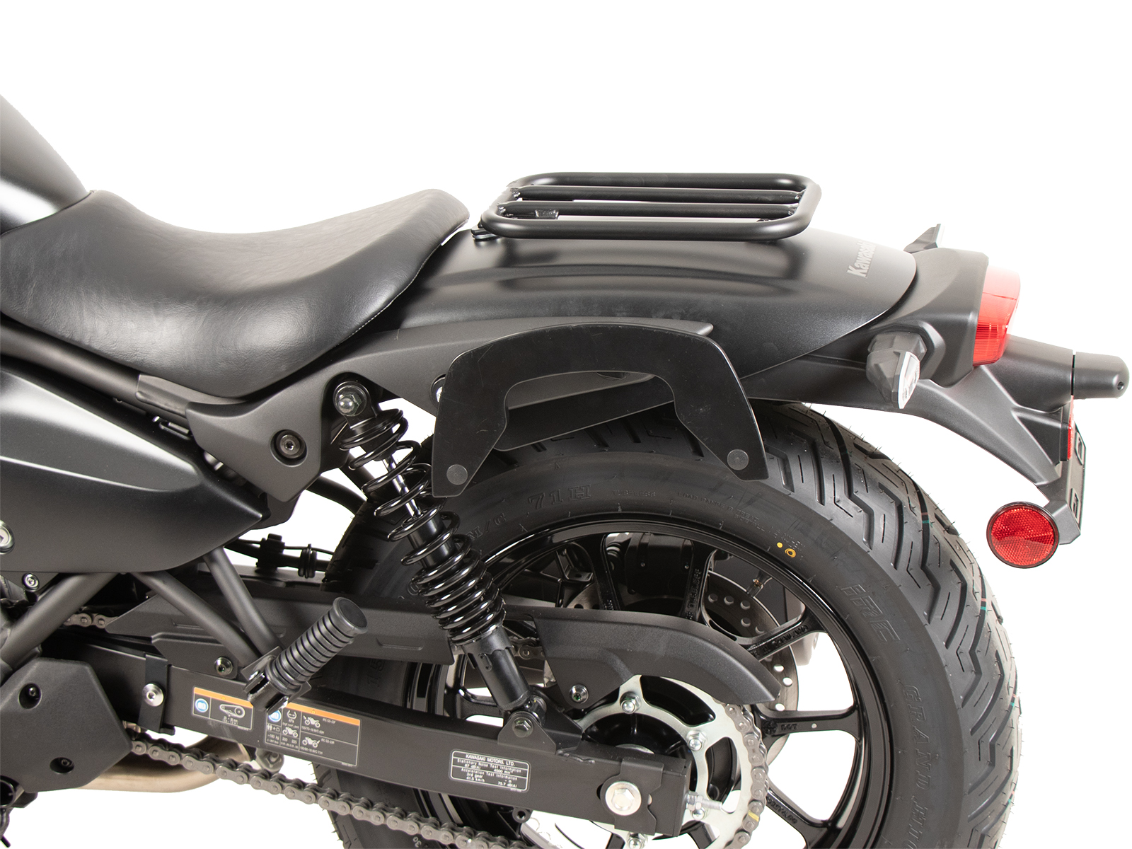 Solorack ohne Rückenlehne für Kawasaki Eliminator 500 (24-) Original Hepco & Becker