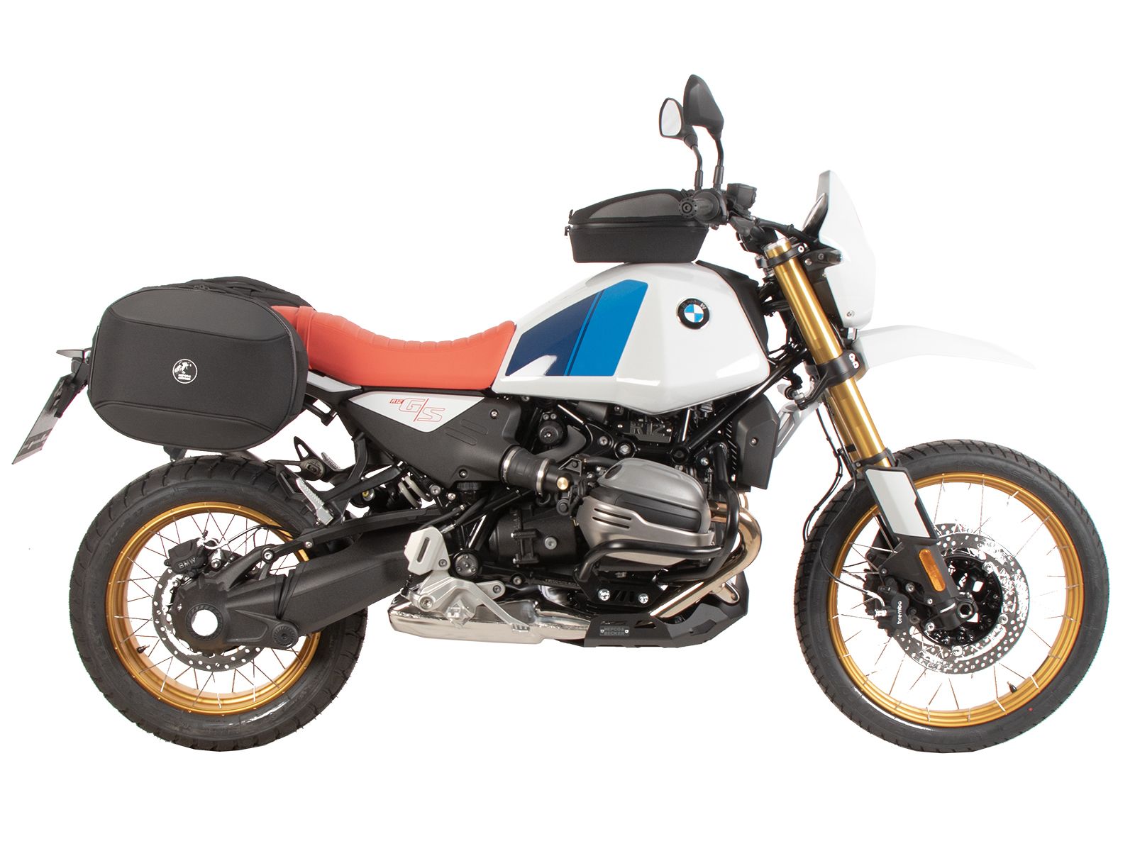 C-Bow Seitenträger schwarz für BMW R 12 G/S (25-) Hepco & Becker