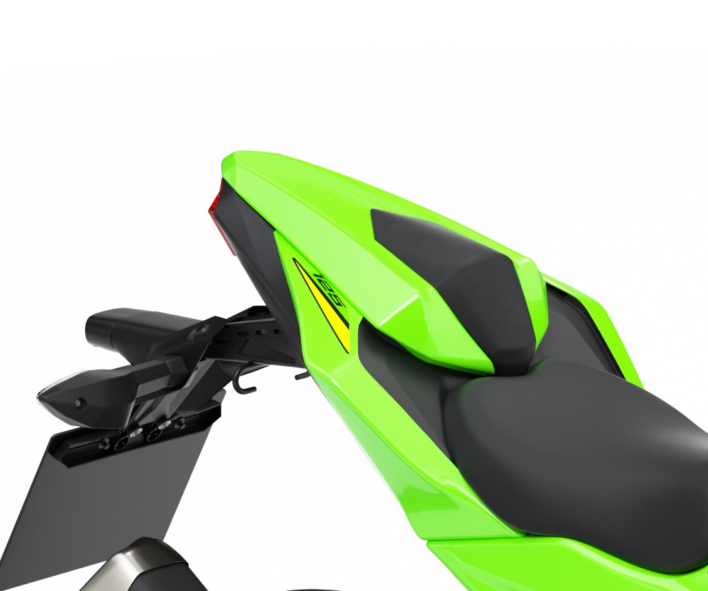Soziussitzabdeckung 51P GRN Candy Lime Green für Kawasaki Ninja /Z 125