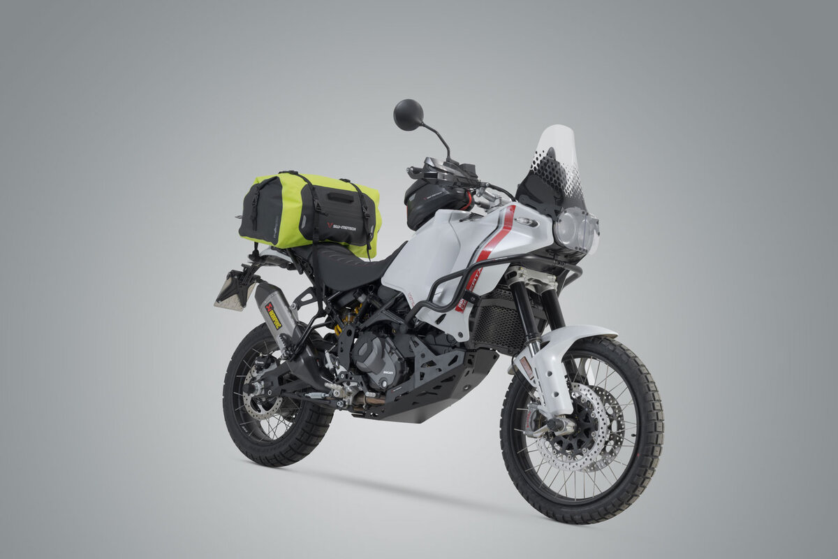 SW-Motech Drybag 350 Hecktasche für Yamaha MT-07, signalgelb / grau