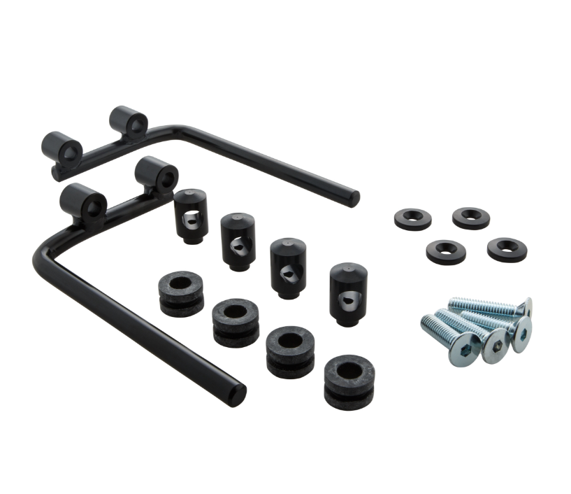 Montagematerial Flyscreen für Vespa PX 80-200ccm, schwarz