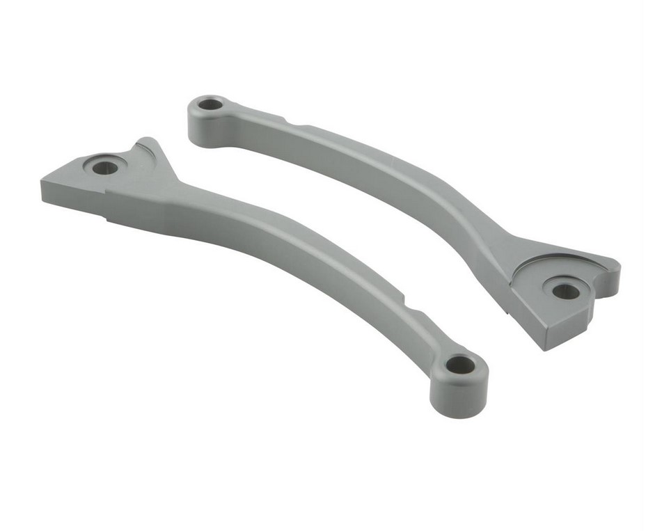 Sporthebel Set Bremse ZELIONI für Vespa, rechts und links, grau matt